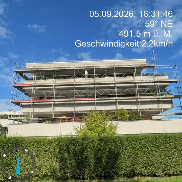 Wohnüberbauung mit Terrassen